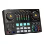 USB-Audio-Interface MAONO AME2 Schwarz mit integrierten Effekten, kompakte Desktop-Soundkarte