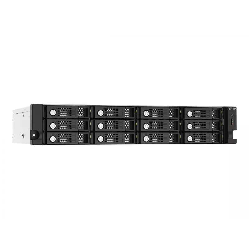 QNAP TL-R1220Sep-RP HDD/SSD-Gehäuse Schwarz, Grau 2,5/3,5 Zoll