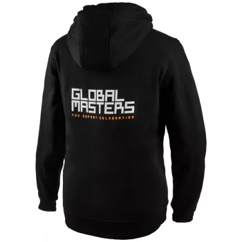 Global Masters Hoodie GM Logo - schwarz (M)