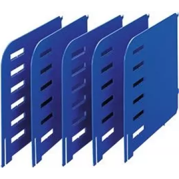 styro Trennwände styrorac/280-3015.35, Blau, Kunststoff, H24xT23,1cm, Inhalt: 5