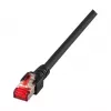EFB-Elektronik RJ45 Patchkabel Cat.6 S/FTP LSZH schwarz 1,5m