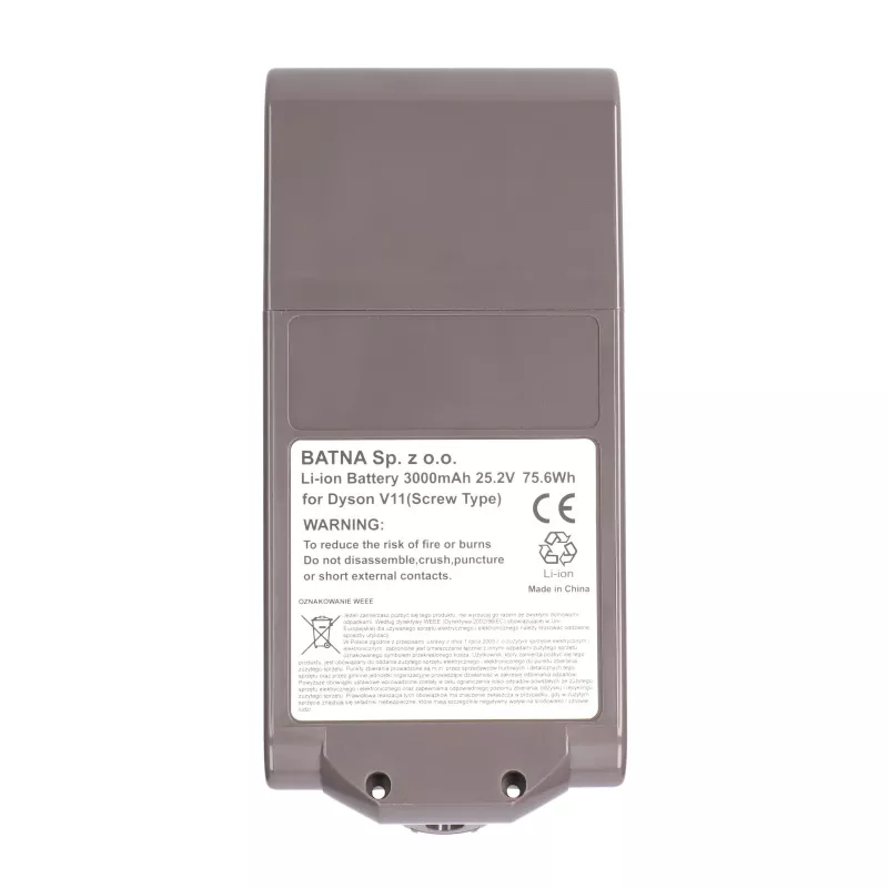 Batterie Dyson für Staubsauger V11 Schraube 25,2 V 3000 mAh