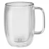 Set aus zwei Latte Macchiato Gläsern mit Henkel Zwilling Sorrento Plus