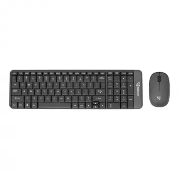 SBOX WKM-22 kabelloses Tastatur-Maus-Set, US-Layout