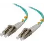 ALOGIC - Netzwerkkabel - LC Multi-Mode (M) zu LC Multi-Mode (M) - 1,0 m - 3 mm - Glasfaser - Duplex - 50/125 Mikrometer - OM4 - Halogenfrei (LCLC-01-OM4)