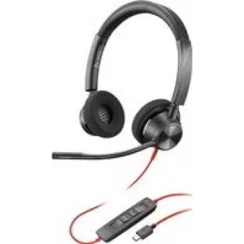 Headset POLY Schwarzwire 3320 USB-C