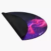 Bodenschutzmatte Arozzi Zona Round Floor Pad — Lila Galaxy (runde Schutzmatte für Stühle und Möbel)