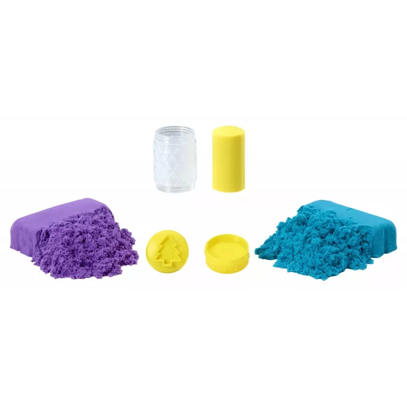 Kinetic Sand Wonder Factory niemals trocknender Sandbeutel, Lila Türkis