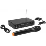 Drahtloses Mikrofonsystem Omnitronic VHF-101 212,35 MHz VHF-Empfänger und Handsender