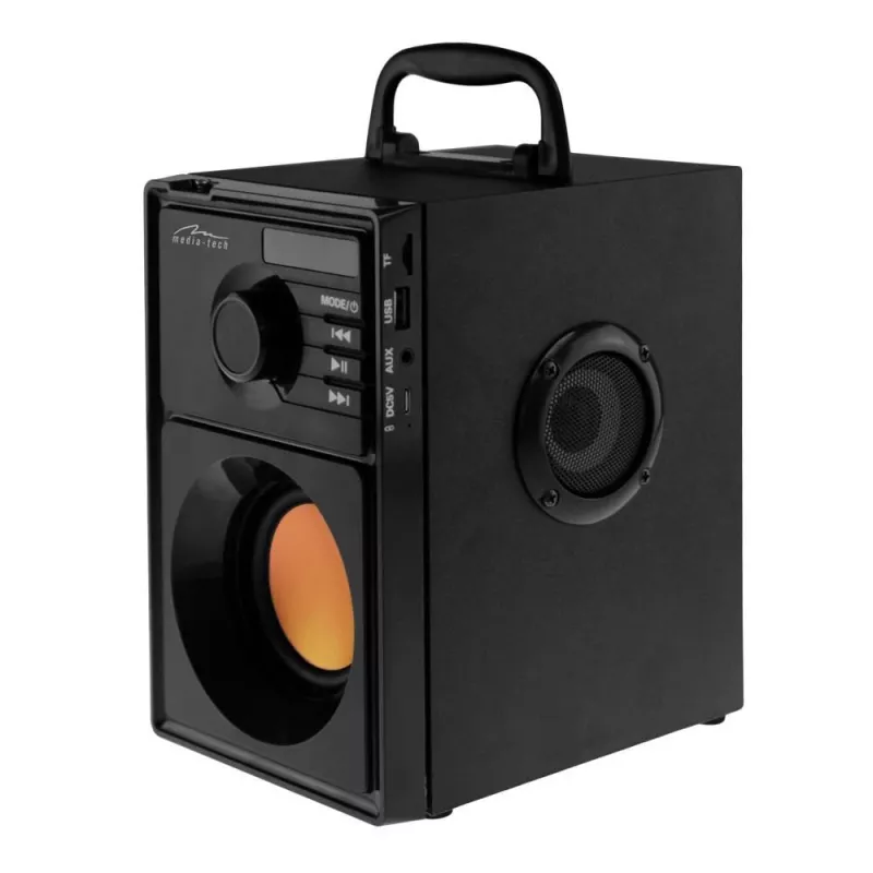 Media-Tech BOOMBOX BT 15 W Stereo tragbarer Lautsprecher Schwarz