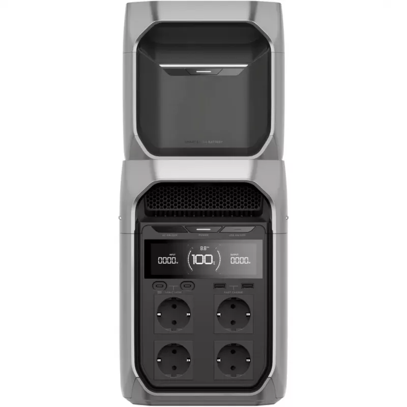 Zusätzlicher Smart-Akku für EcoFlow DELTA3, DELTA3 Plus, 1024 Wh