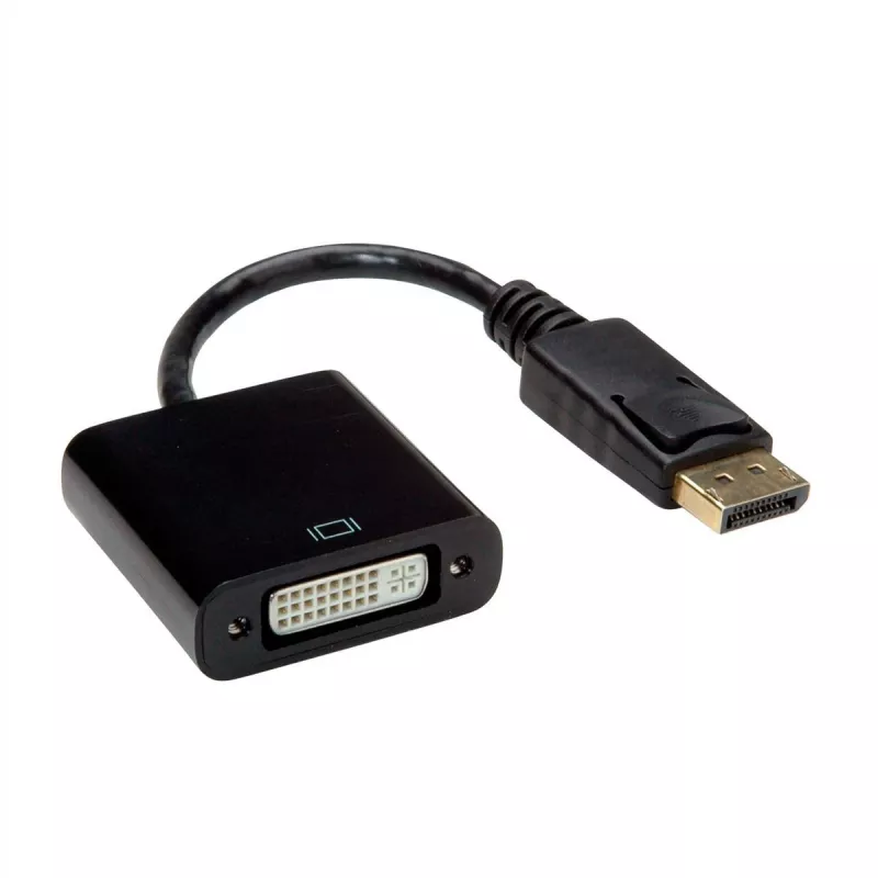 Value 12.99.3137 Video Kabel-Adapter 0,15 m DisplayPort DVI-D Schwarz (12.99.3137)