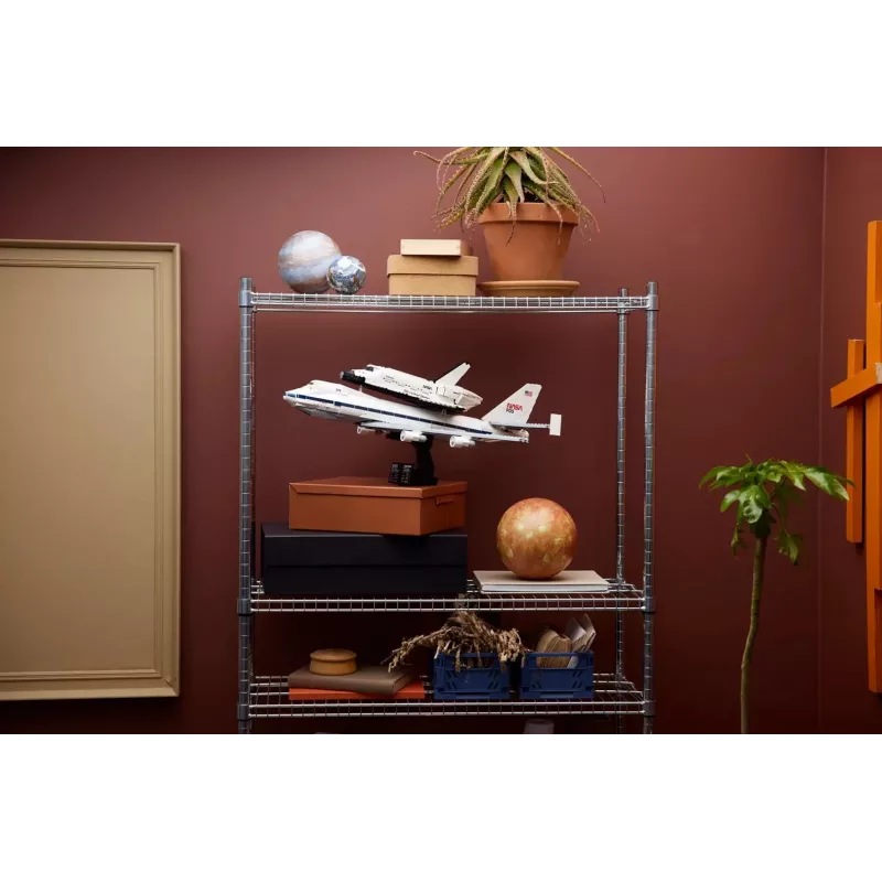 LEGO Icons Shuttle Aircraft 10360 Bauset – 2417 Teile, 270 × 535 × 630 mm Ausstellungsmodell