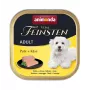 Nassfutter für Hunde animonda Vom Feinsten Pute + Käse 150 g — ausgewachsene Hunde, Schale, 10,5 % Protein, 81 % Feuchtigkeit