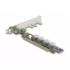 DeLOCK PCI Express x16 Karte auf 4 x interne SFF-8654 4i NVMe Bifurcation