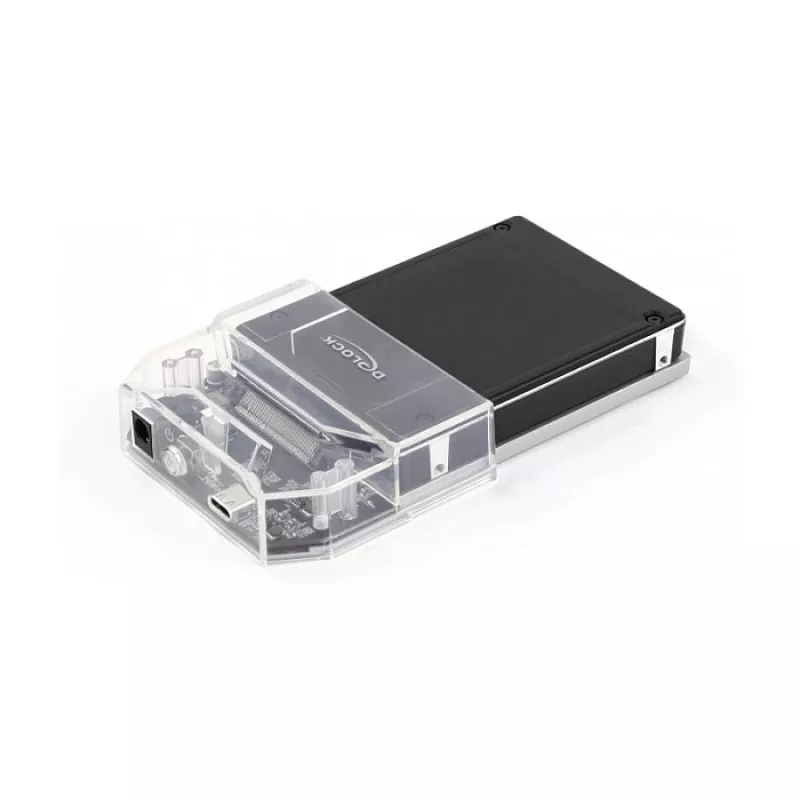 DeLOCK USB Type-C Dockingstation für 1 x U.2 SSD Schwarz