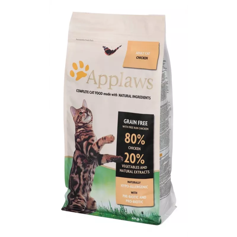 APPLAWS Huhn - Trockenfutter für Katzen - 2 kg