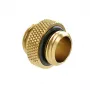 Barrow Adapter gerade G1/4 Zoll Außengewinde auf G1/4 Zoll Außengewinde, 5 mm Anschluss, Gold (TB2D-MINI01 go)
