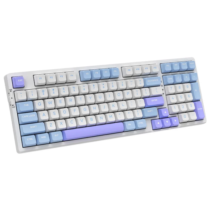 VGN V98 Pro Gaming-Tastatur, Blueberry Ice Cream - Sea Salt (US)