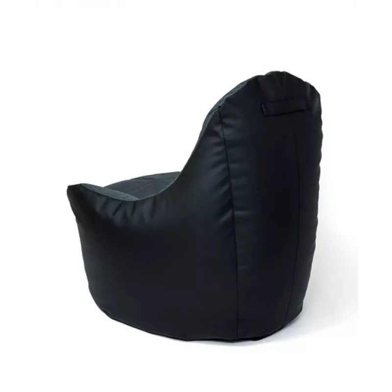 Sako Boss Schwarz-graphite bag pouffe XXL 140 x 90 cm