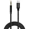 Audiokabel Savio CL-188 2 m Schwarz Stecker auf Stecker