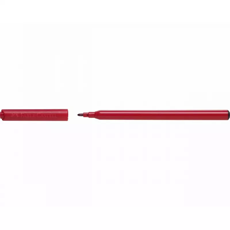 Filzstift Faber-Castell 554201 12 Farben Rundspitze Mehrfarbig