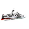 Konstruktionsspielzeug Cobi HMS Belfast Modell im Maßstab 1:300 COBI-4844, Ausstellungsbau des historischen Leichten Kreuzers der Royal Navy