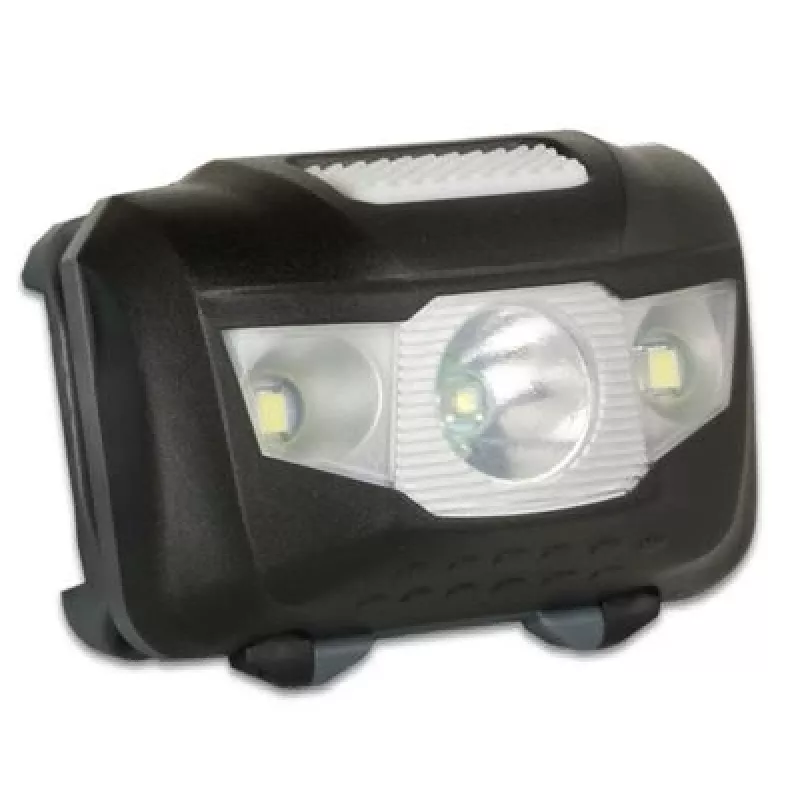 Arcas | Stirnlampe | ARC5 | 1 LED+2 Flutlicht-LEDs | 5 W | 160 lm | 4+3 Lichtfunktionen
