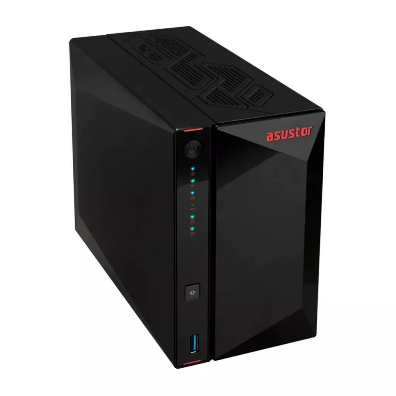 Asustor AS5402T NAS/Storage-Server Intel® Celeron® N5105 4 GB DDR4 0 TB ADM Schwarz