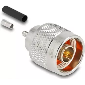 Koaxial-Steckverbinder DELOCK 91763 – BNC-ähnlicher HF-Steckverbinder für Koaxialkabel