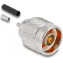Koaxial-Steckverbinder DELOCK 91763 – BNC-ähnlicher HF-Steckverbinder für Koaxialkabel