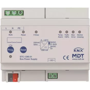 MDT STC-1280.01 Busspa.vers. m. Diagnose 8TE,REG,1280mA (STC-1280.01)