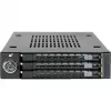 ICY DOCK - ToughArmor - MB993SK-B - 3x 2,5 SATA HDD & SSD in 1x 3.5 Einbauschacht Vollmetall-Wechselrahmen mit Sicherheitsschloss