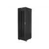 Rackschrank LANBERG FF01-6842-23BL 42U freistehend, 2127,5×600×800 mm, IP20, Schlüsselschloss, Laufrollen