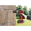 BLACK & DECKER | Akku-Bohrschrauber mit 2,0 Ah/4,0 Ah Akku | BCD003MEM2K-QW | 18 V | 2,0/4,0 Ah | Lithium