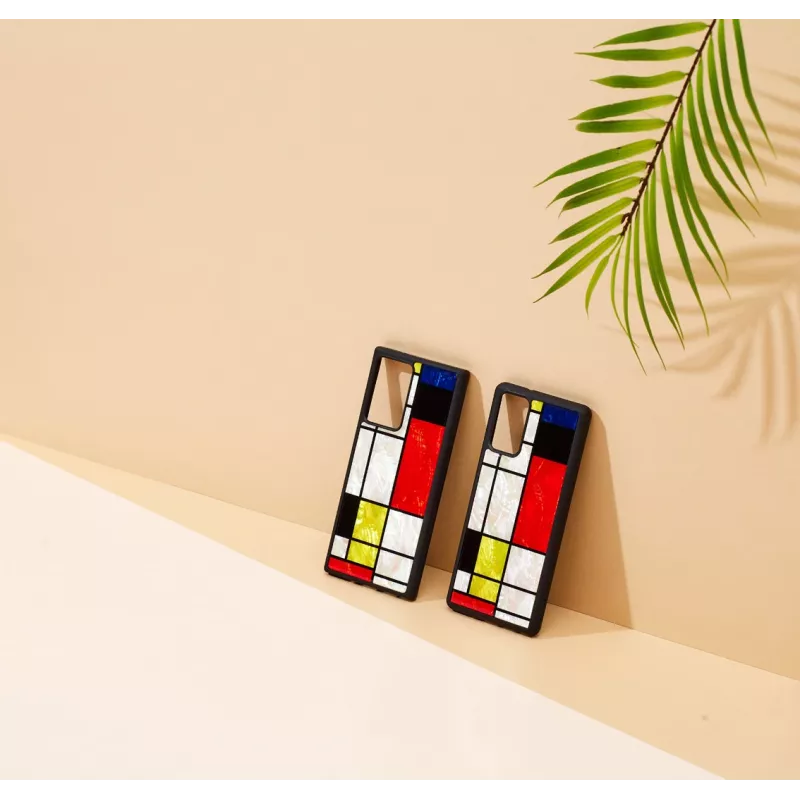 Schutzhülle iKins für Samsung Galaxy Note 20 Ultra — Mondrian Schwarz