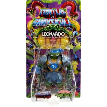 Actionfigur MATTEL MotU Origins Core Leonardo JBN03 – Sammlerfigur im 6-Zoll-Format, beweglich