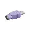 Microconnect USBA-M/PS2-F USB A PS2 Violett Kabel-Schnittstellenadapter (USB ADAP A-M/PS2-F)
