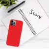 Rückabdeckung FIXED für Apple iPhone 16 Pro, gummierte Oberfläche, rot