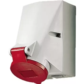 MENNEKES Elektrotechnik GmbH & Co. KG 20162A Steckdose Rot - Weiß (20162A)
