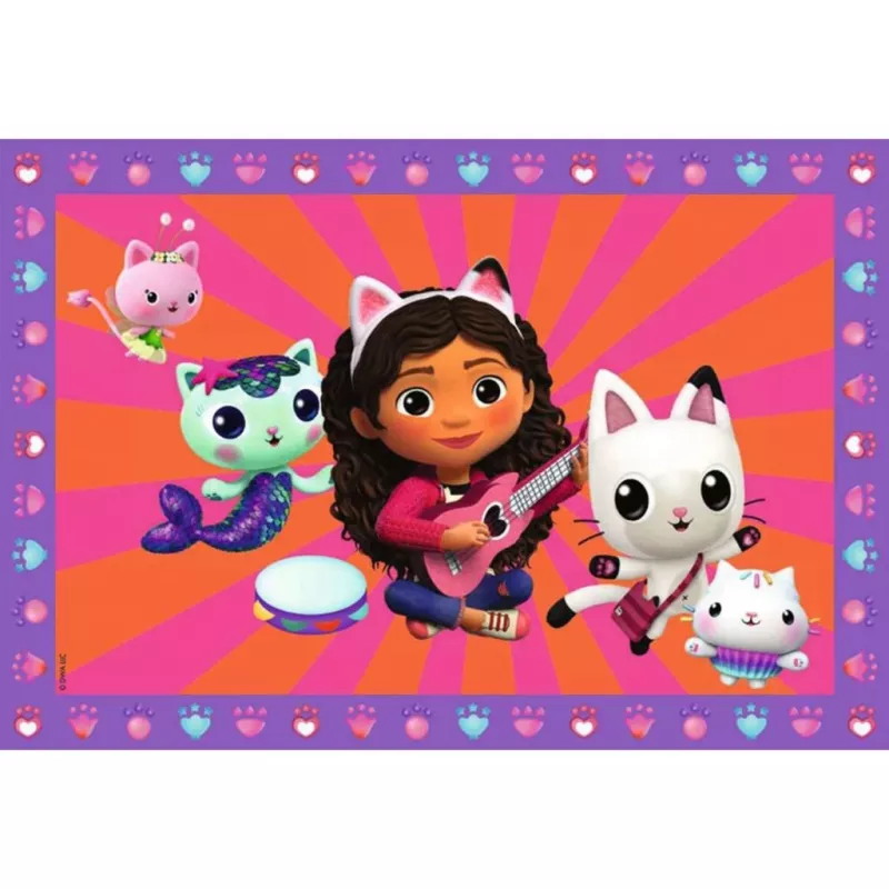 Junior Paint by Numbers - DreamWorks Gabby's Dollhouse (2 designs)