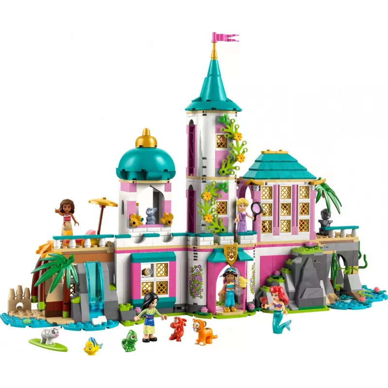 LEGO Disney Princess Castle und königliche Haustiere Bauset 43267 — 787 Teile, 5 Minifiguren, Alter 6+, 320×460×100 mm