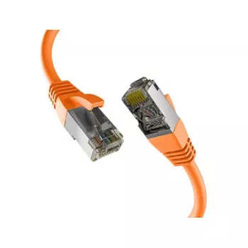 EFB-Elektronik CAT8.1 ORANGE 3m RJ45 Patchkabel S/FTP PIMF LSZH 2000MHZ 40GB Netzwerkkabel Hersteller: EFB Elektronik (EC020200282)