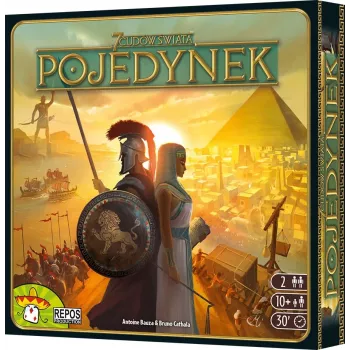 Brettspiel 7 WONDERS OF THE WORLD – DUEL (POLNISCHE VERSION)