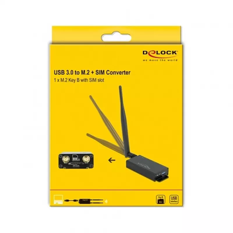Schnittstellenkarte DeLOCK 63172 M.2 USB 3.2 Gen 1