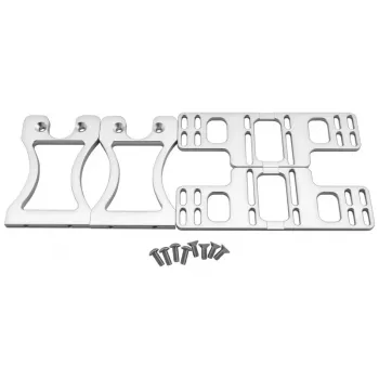 Singularity Computers Protium Vertical Mount für Pumpen und Reservoirs – Silber