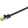 Wentronic GoobayCat.7 Rohkabel Patchkabel, S/FTP (PiMF), Schwarz, 15 m - LSZH halogenfrei, Kupfer, RJ45-Stecker (91653)
