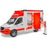 Bruder 1/16 Mercedes-Benz Sprinter Krankenwagen mit Fahrer