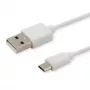 USB-Kabel SAVIO CL-123 USB 2.0, USB A auf Micro-USB B, 1 m, weiß