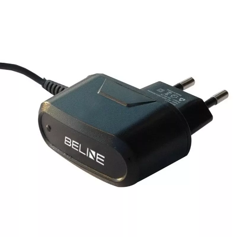 Reiseladegerät Beline Beli0013 microUSB 1A schwarz – kompaktes 1A USB-Wandnetzteil